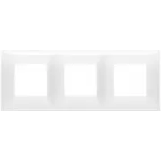 Rama, 6M, (2+2+2)x71, plastic, Glossy, alb, Vimar, NEVE, UP, 09666.01