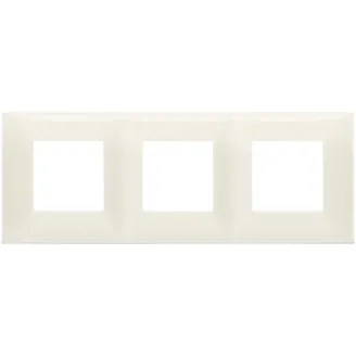 Rama, 6M, (2+2+2)x71, plastic, Glossy, alb, fildes, Vimar, NEVE, UP, 09666.02 - imaginea produsului 09666.02 din categoria Vimar NEVE UP