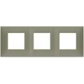 Rama, 6M, (2+2+2)x71, plastic, Matt, Metal, argila, Vimar, NEVE, UP, 09666.13