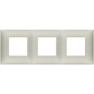 Rama, 6M, (2+2+2)x71, plastic, Matt, Metal, nickel, Vimar, NEVE, UP, 09666.22