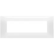 Rama, 7M, plastic, Glossy, alb, Vimar, NEVE, UP, 09677.01 Rama, 7M, plastic, Glossy, alb, Vimar, NEVE, UP, 09677.01