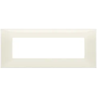 Rama, 7M, plastic, Glossy, alb, fildes, Vimar, NEVE, UP, 09677.02 - imaginea produsului 09677.02 din categoria Vimar NEVE UP