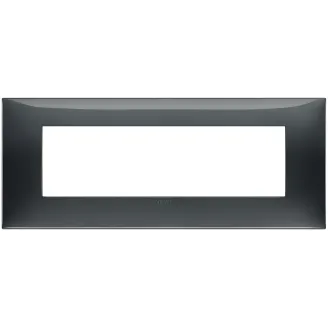 Rama, 7M, plastic, Glossy, gri, ardezie, Vimar, NEVE, UP, 09677.03 - imaginea produsului 09677.03 din categoria Vimar NEVE UP