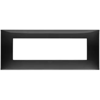 Rama, 7M, plastic, Glossy, negru, Vimar, NEVE, UP, 09677.04