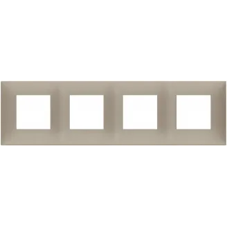 Rama, 8M(2+2+2+2)x71techn.matt, dove, grey, Vimar, NEVE, UP, 09668.12 - imaginea produsului 09668.12 din categoria Vimar NEVE UP