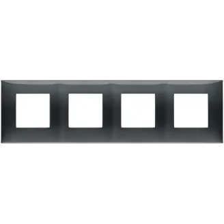 Rama, 8M(2+2+2+2)x71techn.slate, grey, Vimar, NEVE, UP, 09668.03 - imaginea produsului 09668.03 din categoria Vimar NEVE UP