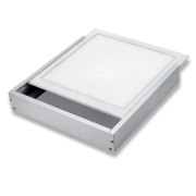 Rama, Montaj, Aparent, Pentru, LED, PANEL, 595X595MM, ALB, Elmark, 92FRAME020W