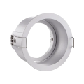 Rama Spot, A6020 Mobil, Alb, Rotund, Incastrat, 1 X Montura LED, 90 mm, IP20, Elmark, 92A6020