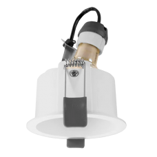 Rama Spot, R6868, Alb, Rotund, Incastrat, 1 X GU10, 230V, 90 mm, IP20, Elmark, 92R6868