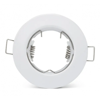 Rama Spot, SA-50R, Alb, Rotund, Incastrat, 1 X GU10, 230V, 80 mm, IP20, Elmark, 9250R/W - imaginea produsului 9250R/W din categoria Spoturi