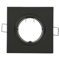Rama Spot, SA-51S, Negru, Patrat, Incastrat, 1 X GU10, 230V, 90x90x28, IP20, Elmark, 9251S/BL Rama Spot, SA-51S, Negru, Patrat, Incastrat, 1 X GU10, 230V, 90x90x28, IP20, Elmark, 9251S/BL