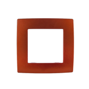 Rama, ornament, 1, aparate, Portocaliu, metalizat, Elmark, City, 190448