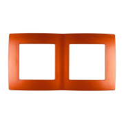 Rama, ornament, 2, aparate, Portocaliu, metalizat, Elmark, City, 190558 Rama, ornament, 2, aparate, Portocaliu, metalizat, Elmark, City, 190558