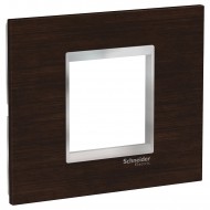 Rama, ornament, 2, module, Lemn, Wenge/Crom, Schneider, Easy, Styl, LMR7842038 Rama, ornament, 2, module, Lemn, Wenge/Crom, Schneider, Easy, Styl, LMR7842038