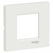 Rama, ornament, 2, module, Plata, Alb, Schneider, Easy, Styl, LMR7252001