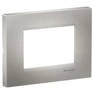 Rama, ornament, 3, module, Plata, Argintiu, Schneider, Easy, Styl, LMR7263004 Rama, ornament, 3, module, Plata, Argintiu, Schneider, Easy, Styl, LMR7263004