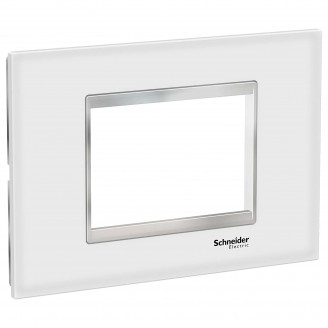 Rama, ornament, 3, module, Sticla, Alb/Crom, Schneider, Easy, Styl, LMR7963038 - Vezi Detalii Complete Rama, ornament, 3, module, Sticla, Alb/Crom, Schneider, Easy, Styl, LMR7963038 - imaginea produsului LMR7963038 din categoria Schneider Easy Styl