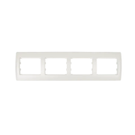 Rama, ornament, 4, aparate, Alb, metalizat, Elmark, Rhyme, 11361 Rama, ornament, 4, aparate, Alb, metalizat, Elmark, Rhyme, 11361