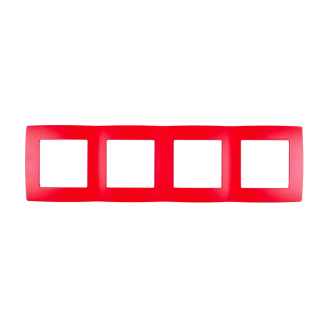 Rama, ornament, 4, aparate, Rosu, Elmark, City, 190366 - imaginea produsului 190366 din categoria Elmark City