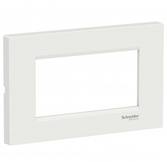 Rama, ornament, 4, module, Plata, Alb, Schneider, Easy, Styl, LMR7254001 Rama, ornament, 4, module, Plata, Alb, Schneider, Easy, Styl, LMR7254001