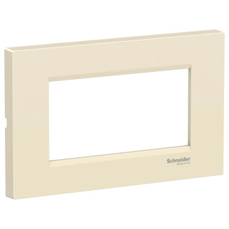 Rama, ornament, 4, module, Plata, Crem, Schneider, Easy, Styl, LMR7264002