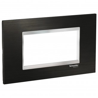 Rama, ornament, 4, module, Inox, Negru/Crom, Schneider, Easy, Styl, LMR7734038 - Vezi Detalii Complete Rama, ornament, 4, module, Inox, Negru/Crom, Schneider, Easy, Styl, LMR7734038 - imaginea produsului LMR7734038 din categoria Schneider Easy Styl