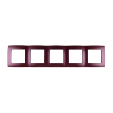 Rama, ornament, 5, aparate, Bordo, metalizat, Elmark, City, 190609 Rama, ornament, 5, aparate, Bordo, metalizat, Elmark, City, 190609