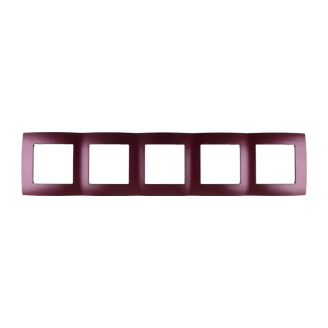 Rama, ornament, 5, aparate, Bordo, metalizat, Elmark, City, 190609 Rama, ornament, 5, aparate, Bordo, metalizat, Elmark, City, 190609