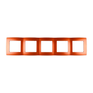 Rama, ornament, 5, aparate, Portocaliu, metalizat, Elmark, City, 190608 Rama, ornament, 5, aparate, Portocaliu, metalizat, Elmark, City, 190608