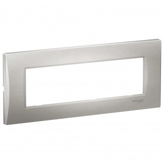 Rama, ornament, 7, module, Curbata, Argintiu, Schneider, Easy, Styl, LMR7367004 - Vezi Detalii Complete Rama, ornament, 7, module, Curbata, Argintiu, Schneider, Easy, Styl, LMR7367004 - imaginea produsului LMR7367004 din categoria Schneider Easy Styl