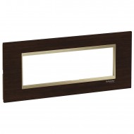 Rama, ornament, 7, module, Lemn, Wenge/Bej, metalic, Schneider, Easy, Styl, LMR7847039 Rama, ornament, 7, module, Lemn, Wenge/Bej, metalic, Schneider, Easy, Styl, LMR7847039