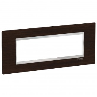Rama, ornament, 7, module, Lemn, Wenge/Crom, Schneider, Easy, Styl, LMR7847038 Rama, ornament, 7, module, Lemn, Wenge/Crom, Schneider, Easy, Styl, LMR7847038