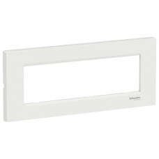 Rama, ornament, 7, module, Plata, Alb, Schneider, Easy, Styl, LMR7257001 Rama, ornament, 7, module, Plata, Alb, Schneider, Easy, Styl, LMR7257001