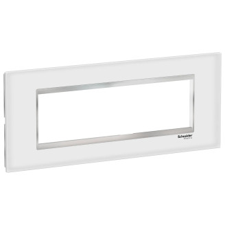 Rama, ornament, 7, module, Sticla, Alb/Crom, Schneider, Easy, Styl, LMR7967038 - Vezi Detalii Complete Rama, ornament, 7, module, Sticla, Alb/Crom, Schneider, Easy, Styl, LMR7967038 - imaginea produsului LMR7967038 din categoria Schneider Easy Styl