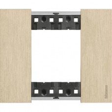 Rama, ornament, modulara, 2, module, Auriu, Bticino, Living, Now, KA4802ZW
