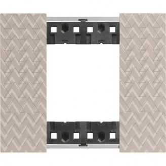 Rama, ornament, modulara, 2, module, OPTIC, Bticino, Living, Now, KA4802MM