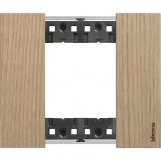 Rama, ornament, modulara, 2, module, Stejar, Bticino, Living, Now, KA4802LM