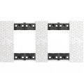 Rama, ornament, modulara, 2+2, module, PIXEL, Bticino, Living, Now, KA4802M2MW
