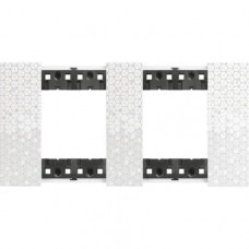 Rama, ornament, modulara, 2+2, module, PIXEL, Bticino, Living, Now, KA4802M2MW