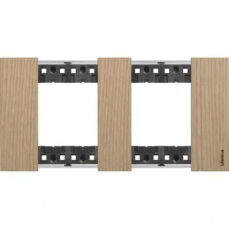 Rama, ornament, modulara, 2+2, module, Stejar, Bticino, Living, Now, KA4802M2LM