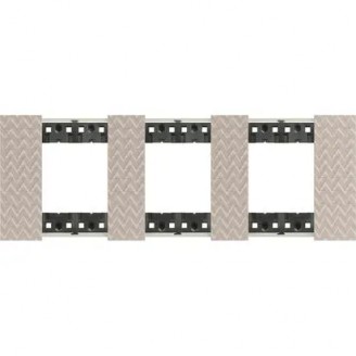 Rama, ornament, modulara, 2+2+2, module, OPTIC, Bticino, Living, Now, KA4802M3MM Rama, ornament, modulara, 2+2+2, module, OPTIC, Bticino, Living, Now, KA4802M3MM
