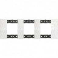 Rama, ornament, modulara, 2+2+2, module, PIXEL, Bticino, Living, Now, KA4802M3MW
