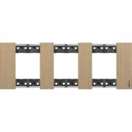 Rama, ornament, modulara, 2+2+2, module, Stejar, Bticino, Living, Now, KA4802M3LM