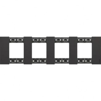 Rama, ornament, modulara, 2+2+2+2, module, Neagra, Bticino, Living, Now, KA4802M4KG - Vezi Detalii Complete Rama, ornament, modulara, 2+2+2+2, module, Neagra, Bticino, Living, Now, KA4802M4KG - imaginea produsului KA4802M4KG din categoria Bticino Living Now