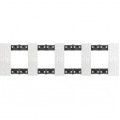 Rama, ornament, modulara, 2+2+2+2, module, PIXEL, Bticino, Living, Now, KA4802M4MW