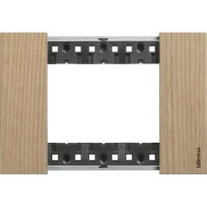 Rama, ornament, modulara, 3, module, Stejar, Bticino, Living, Now, KA4803LM