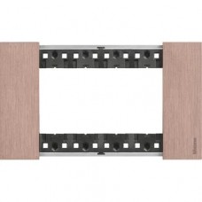 Rama, ornament, modulara, 4, module, Cupru, Bticino, Living, Now, KA4804ZM