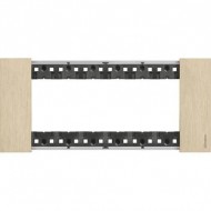 Rama, ornament, modulara, 6, module, Auriu, Bticino, Living, Now, KA4806ZW