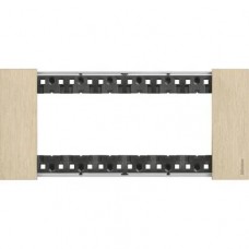 Rama, ornament, modulara, 6, module, Auriu, Bticino, Living, Now, KA4806ZW