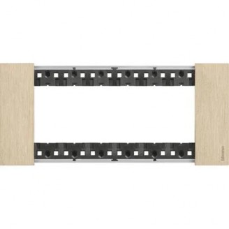 Rama, ornament, modulara, 6, module, Auriu, Bticino, Living, Now, KA4806ZW - imaginea produsului KA4806ZW din categoria Bticino Living Now